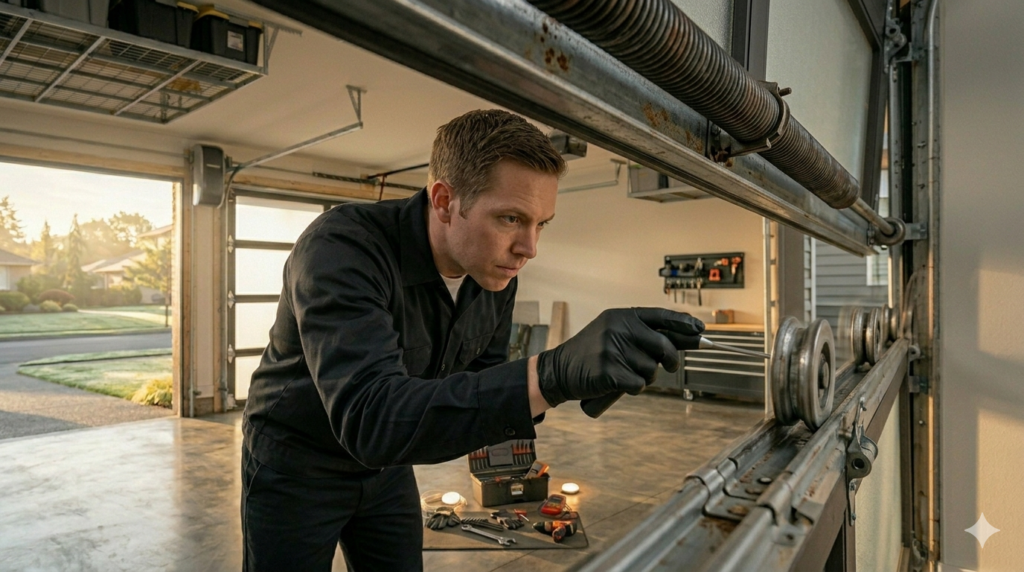 Garage Door Maintenance Saves Repair Costs